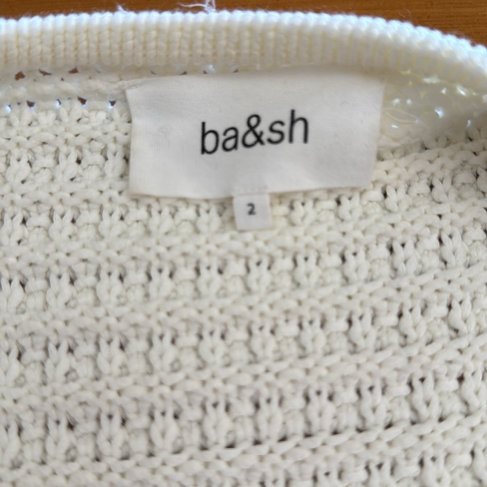 ba&sh Ivory Button-Up Cardigan - Picture 13 of 16